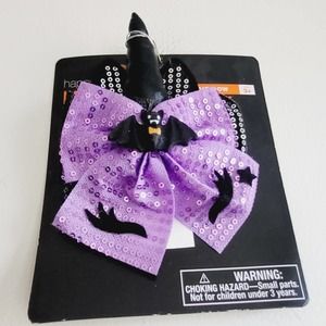 New Halloween unicorn hair bow